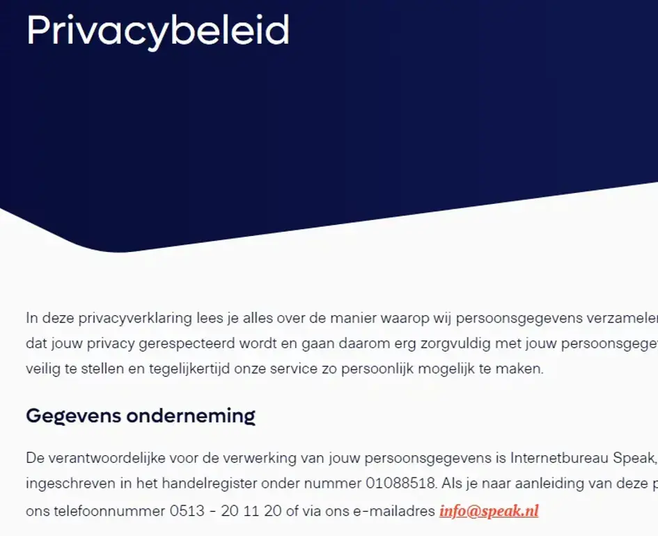 Privacyverklaring